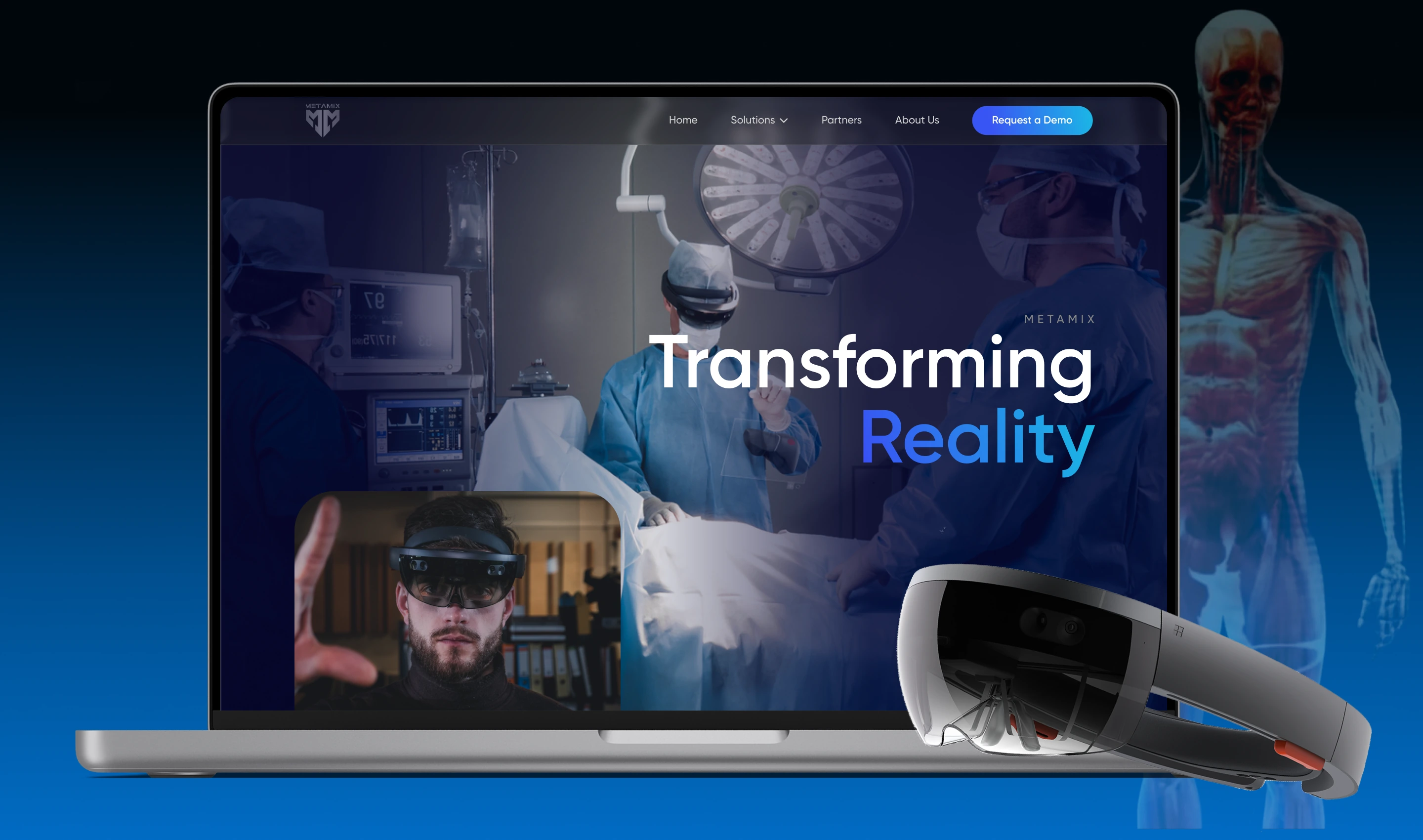 Medvisor mixed reality platform
